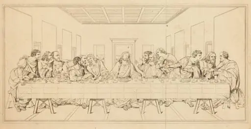 The Last Supper, by British 19th Century