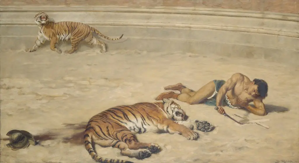 A Roman holiday, by Briton Rivière