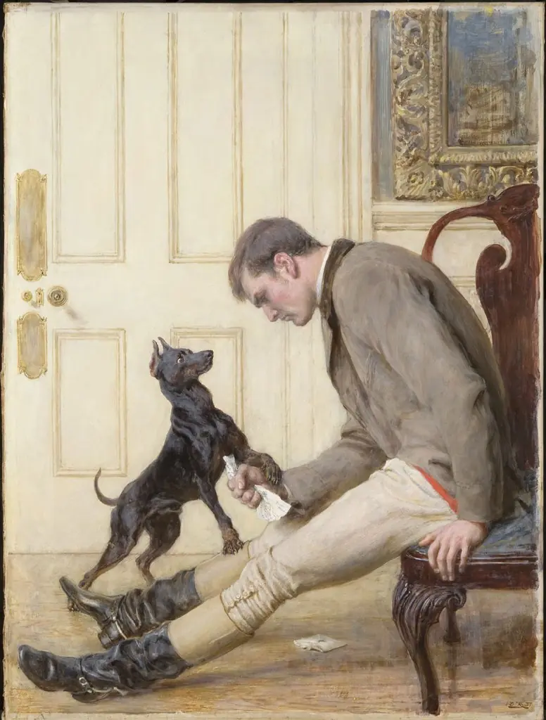 Jilted, by Briton Rivière