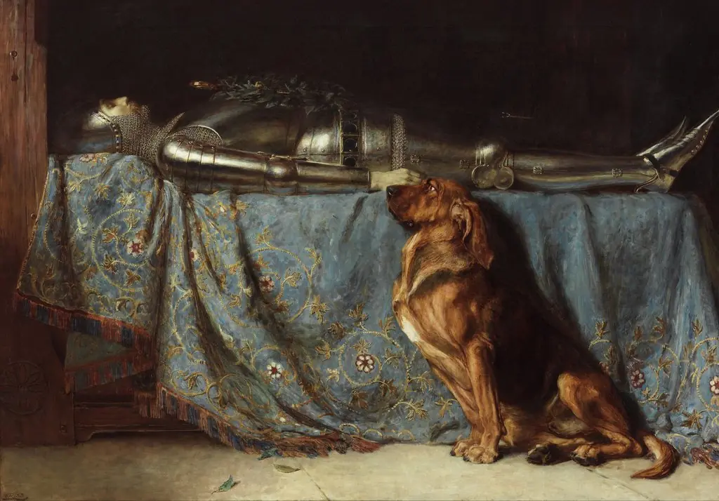 Requiescat, by Briton Rivière