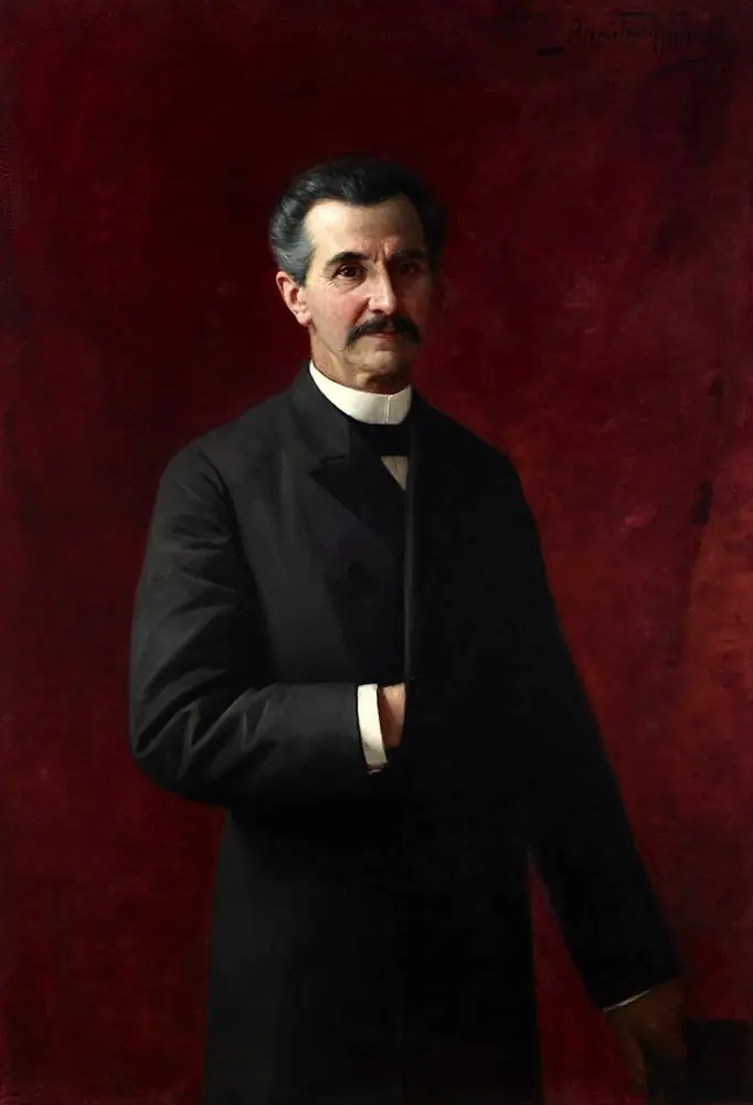 Portrait of Dr Feliks Sommer, by Bronisław Wiśniewski