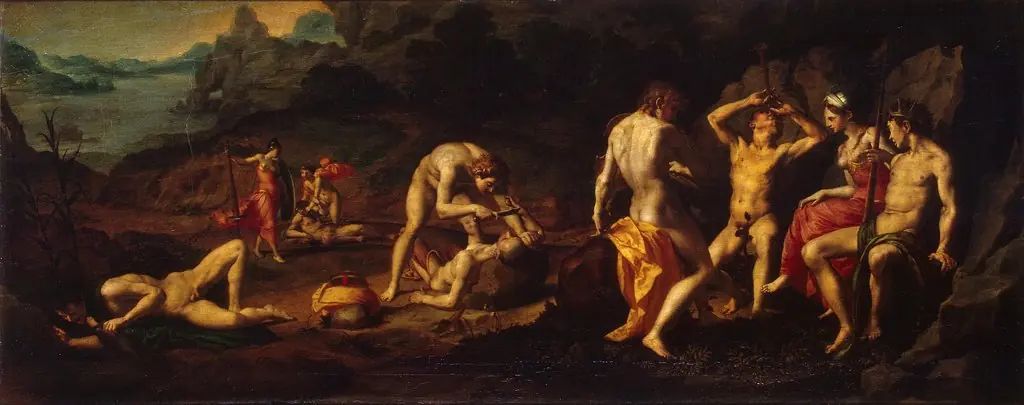 Flaying of Marsyas, by Bronzino