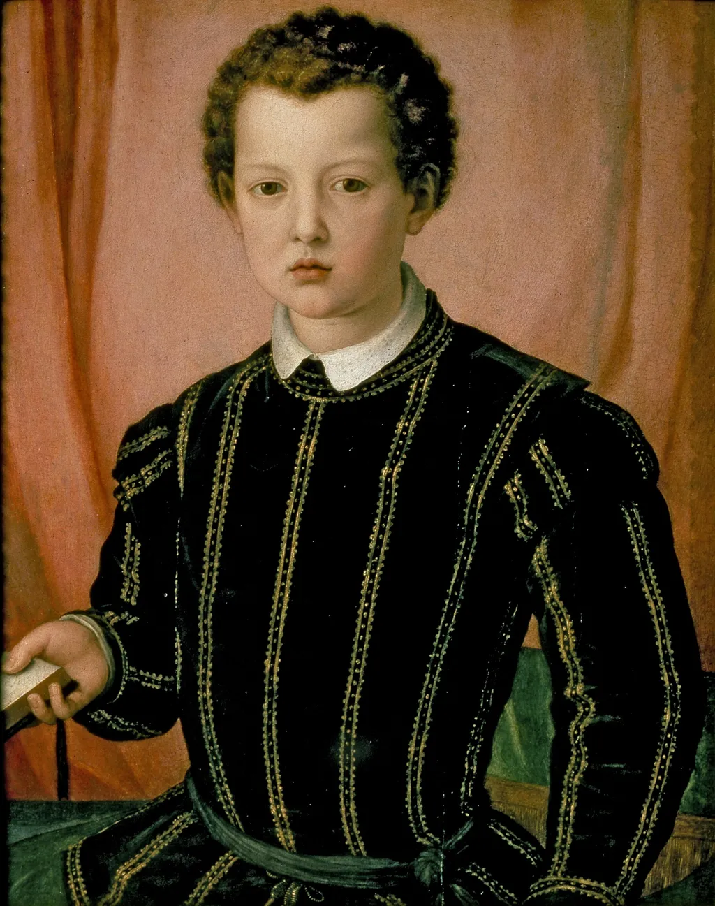 Giovanni de' Medici, by Bronzino, oil, 1550