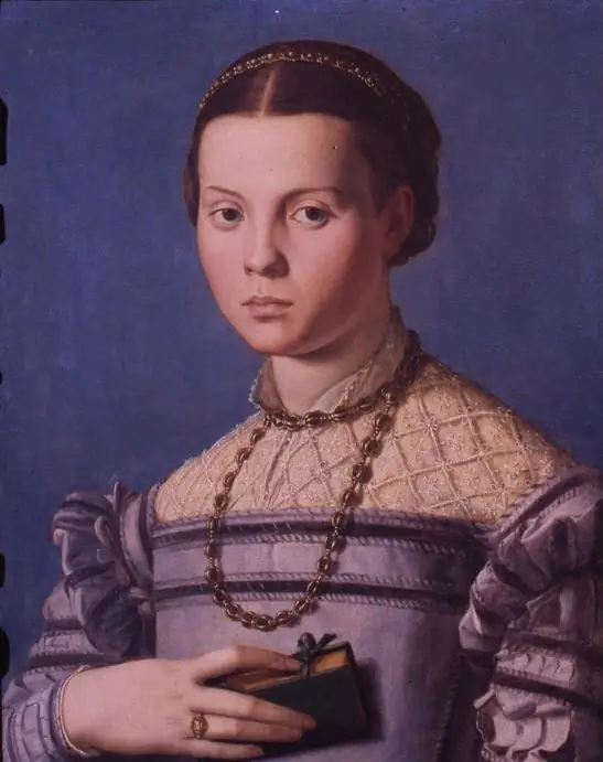Portrait of a girl, by Bronzino