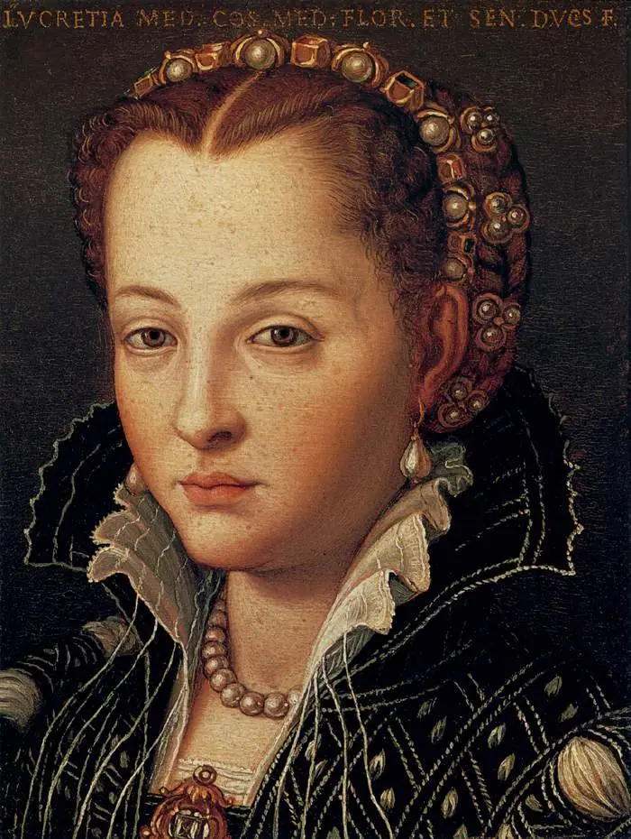 Portrait of Lucrezia di Cosimo, by Bronzino