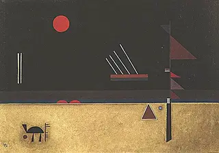 Brownish, by Wassily Kandinsky
