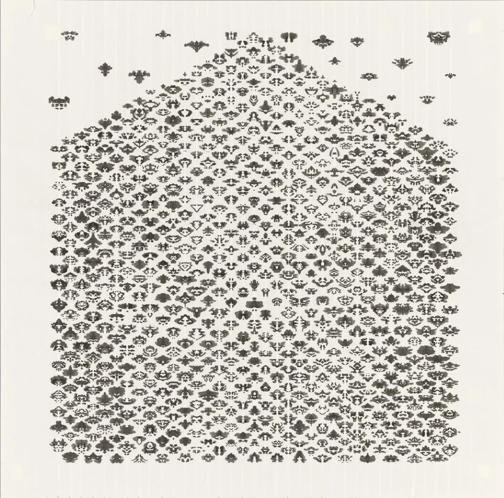 Untitled, by Bruce Conner, ink, 10