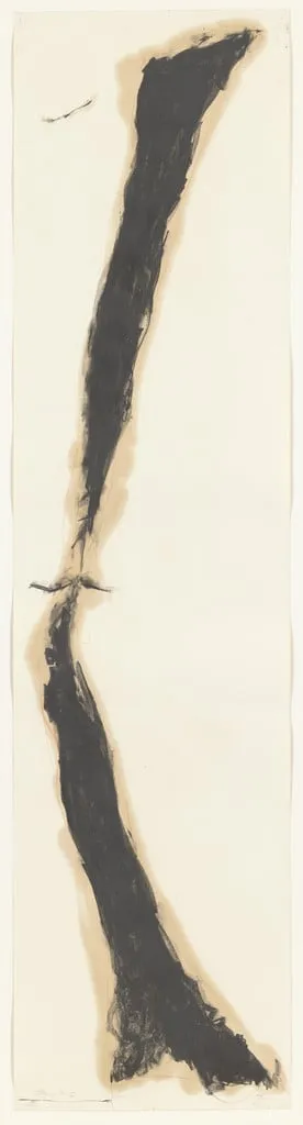 Untitled, by Bryan Hunt, graphite, 1980
