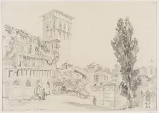 Bulgarian Convent called Chiliandari