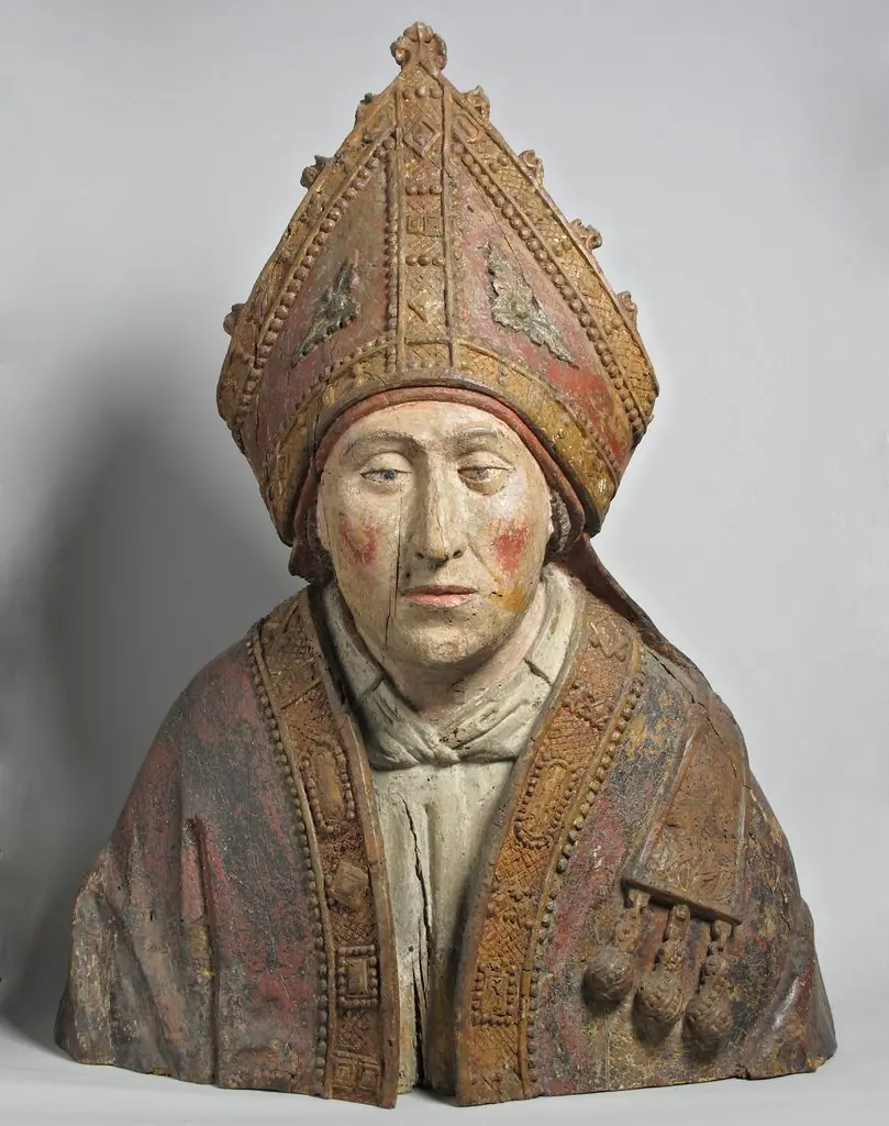 Bust of a Bishop, 1450