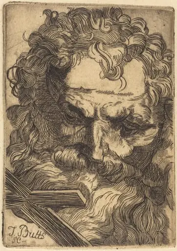 Head of Saint John the Baptist, by Butts, Jr., Thomas