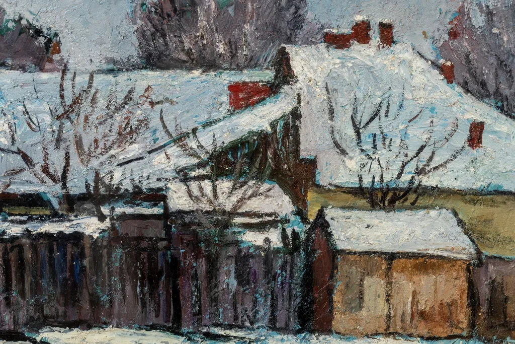 A bătut iarna la poartă, by Buzatov Petre