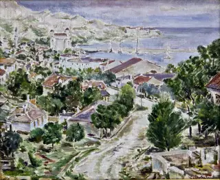 Peisaj, by C. Constantin Constantinescu