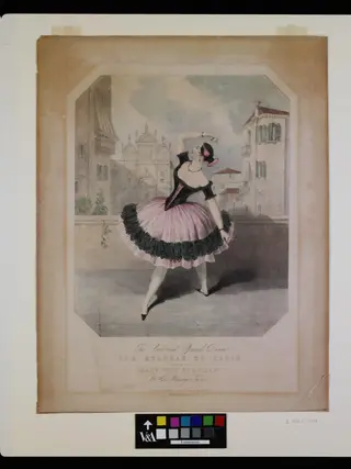 'The Celebrated Spanish Dance., by C. Graf