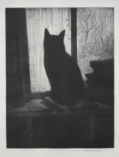 The Cat, by C. R. W. Nevinson