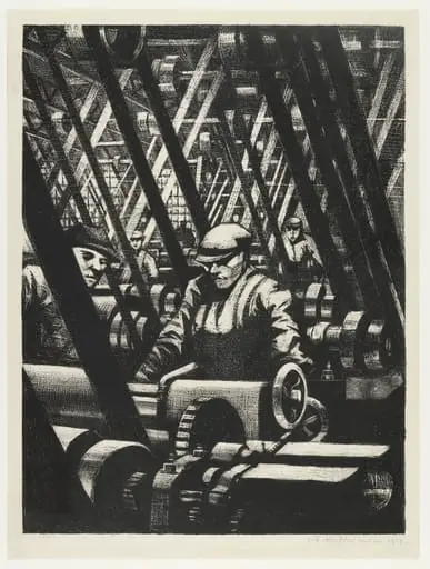 Untitled, by C. R. W. Nevinson