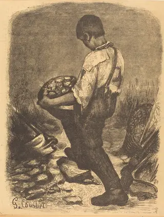 The Stone Breaker, by Firmin Gillot, 1849