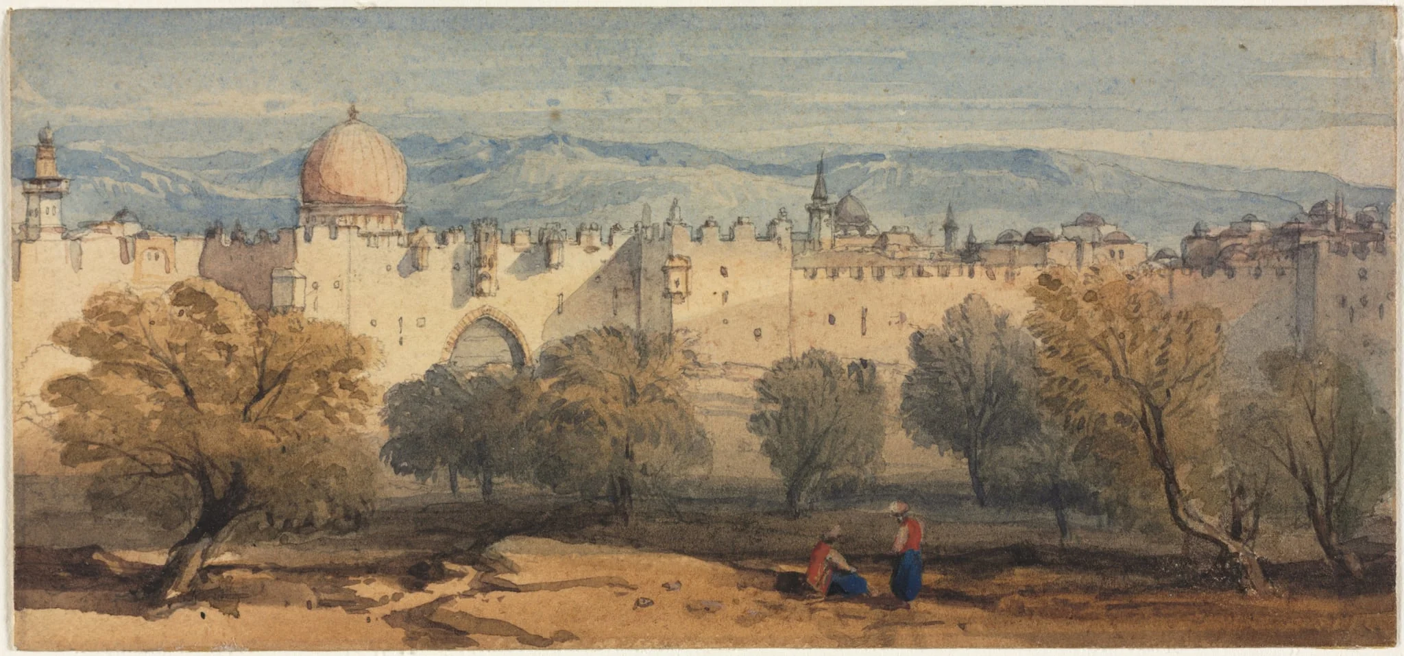 St. Stephen's Gate, Jerusalem, detail
