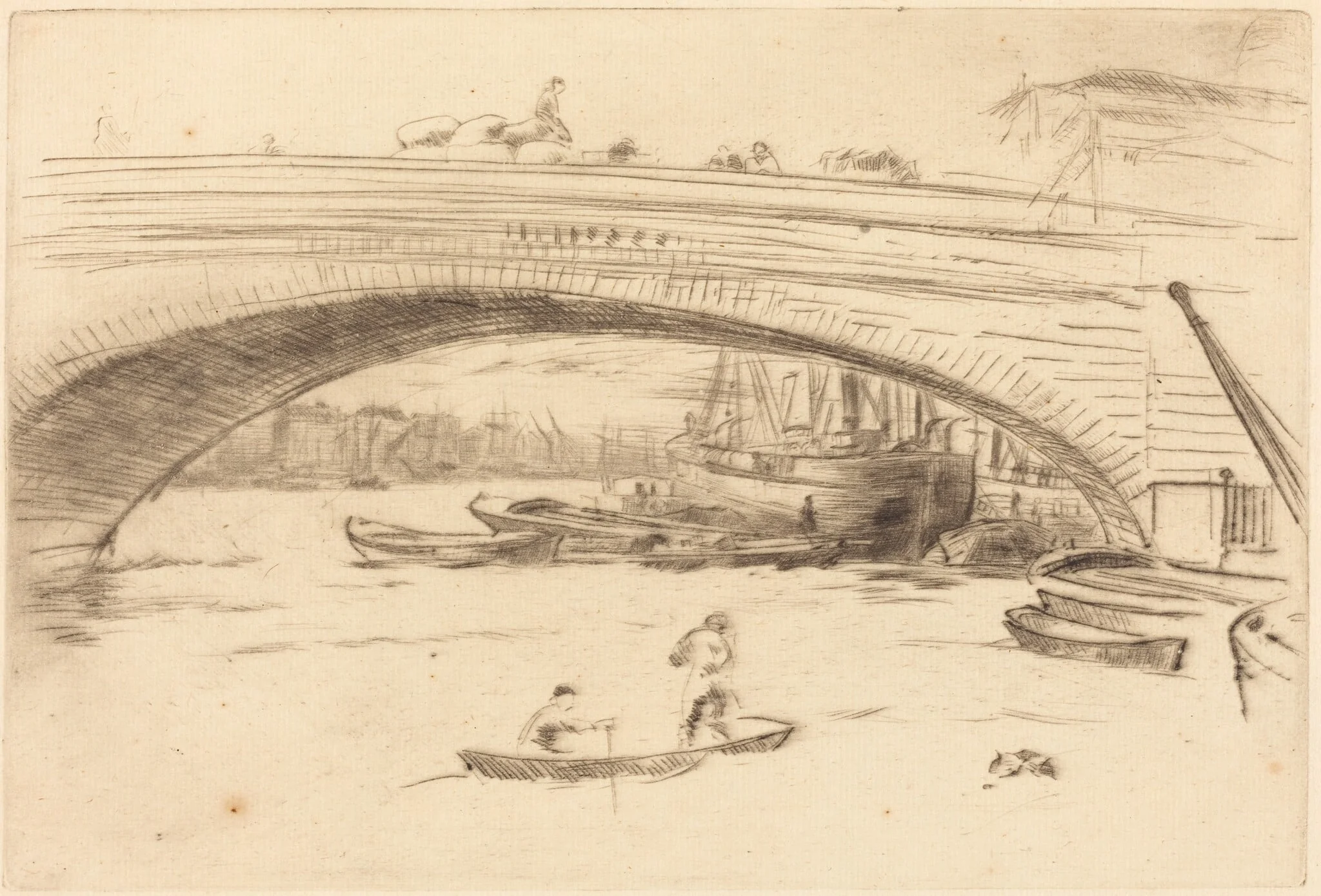 London Bridge, detail