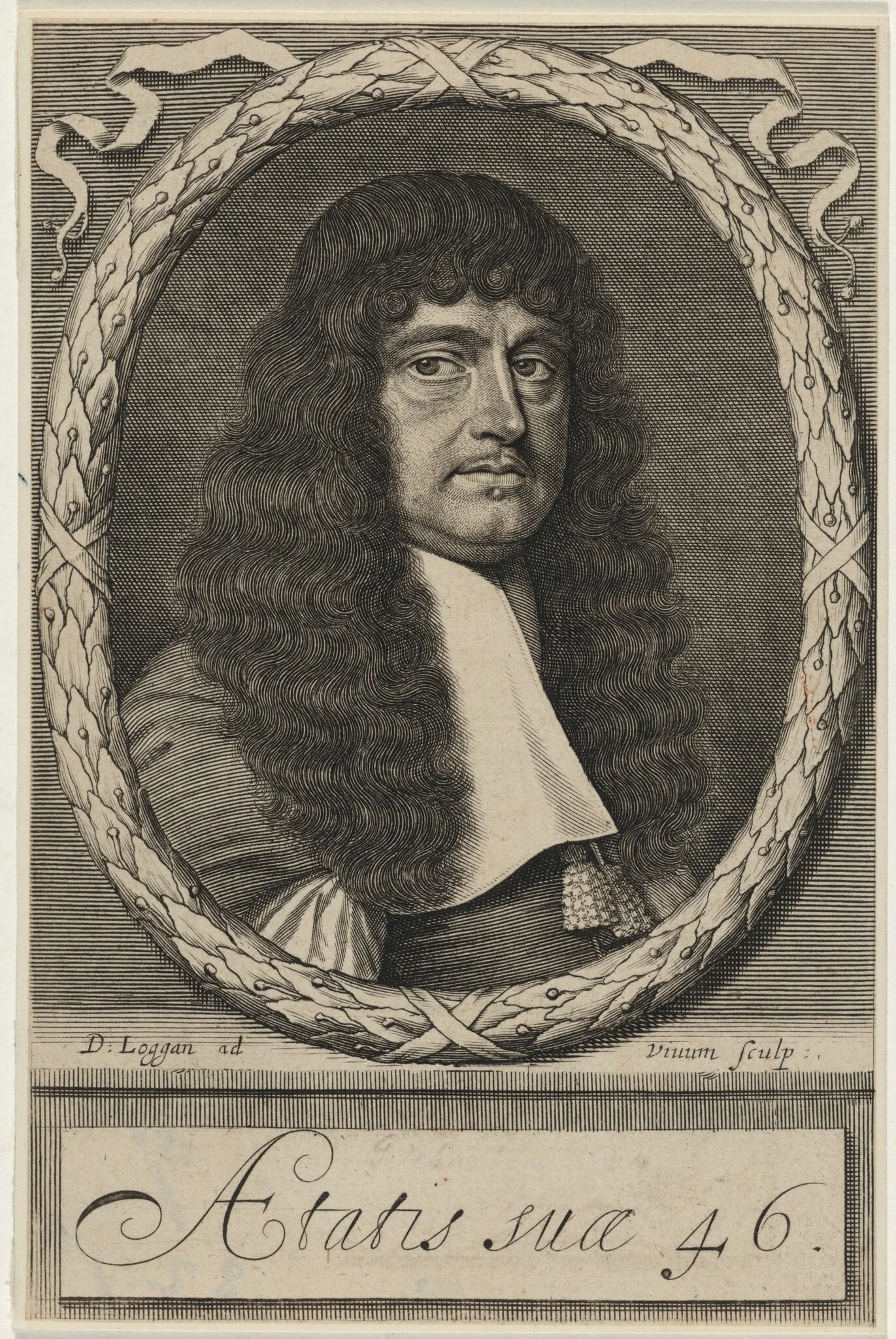 Sir George Wharton, Royalist and Astrologer, detail