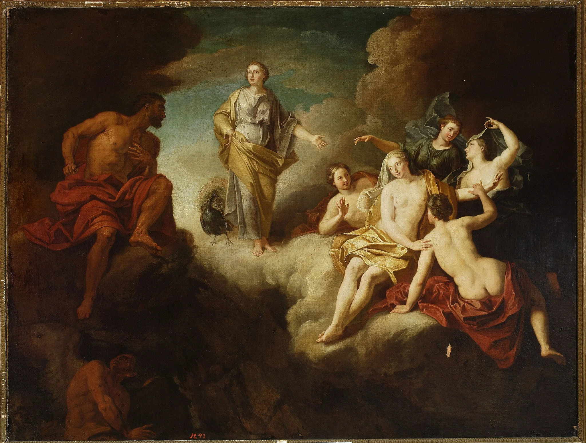 Juno asks Aeolus to destroy Aeneas's ships, detail