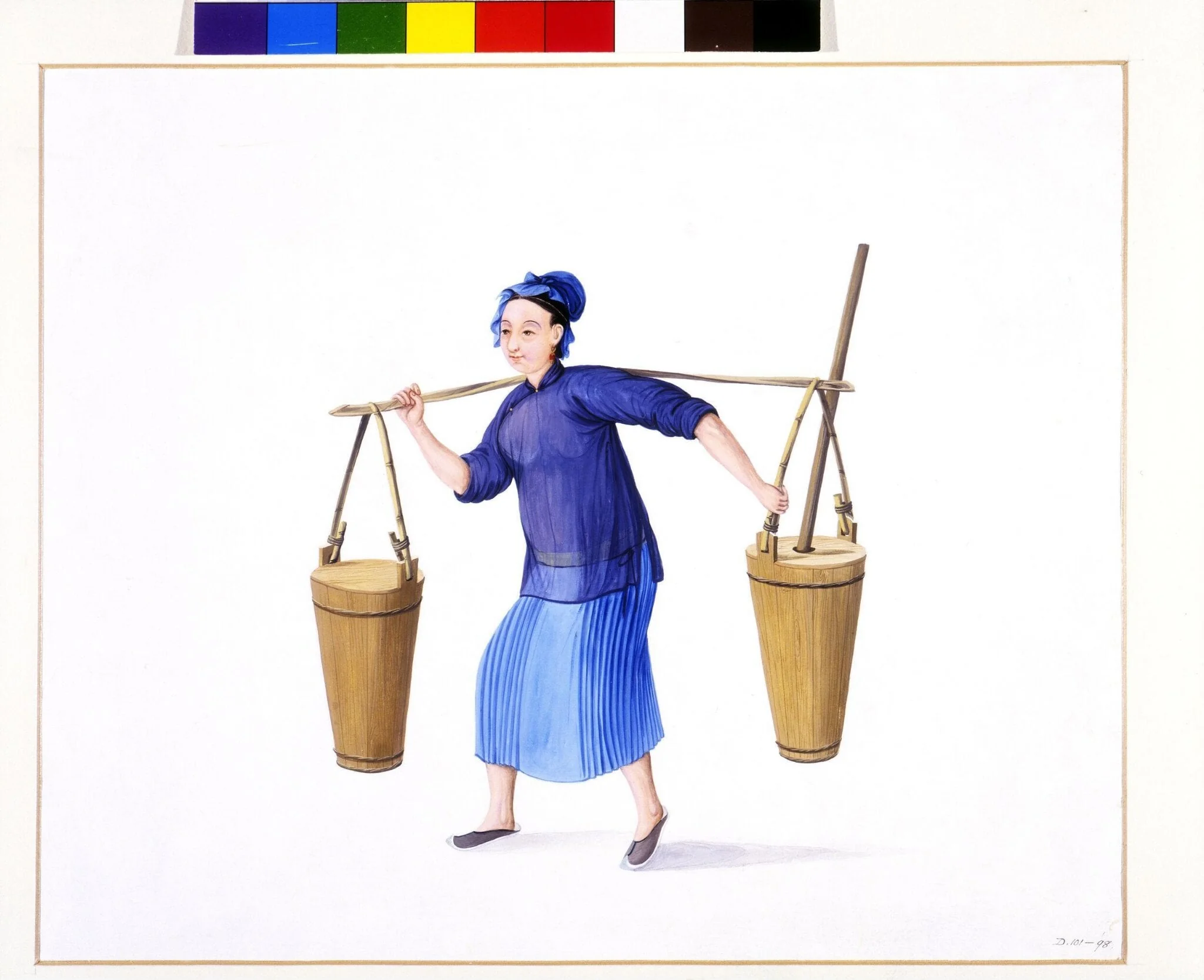 A Manure Collector, detail
