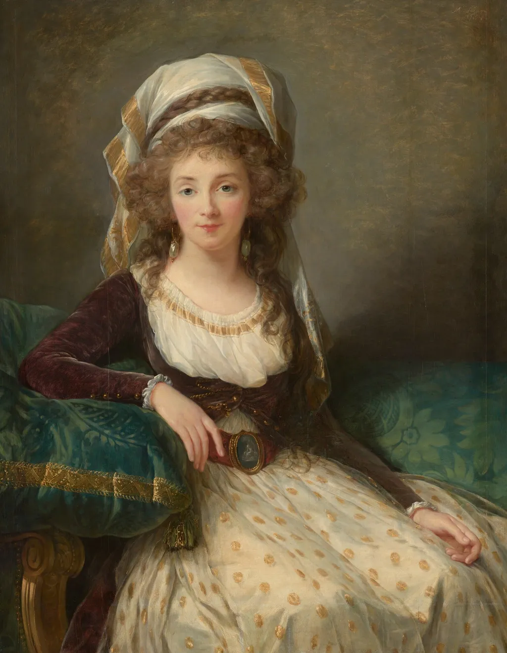 Madame d'Aguesseau de Fresnes, by Élisabeth Louise Vigée Le Brun, oil, 1789