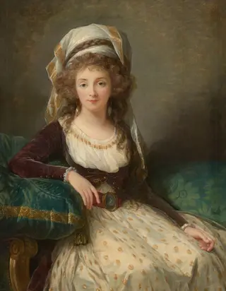 Madame d'Aguesseau de Fresnes, by Élisabeth Louise Vigée Le Brun, oil, 1789