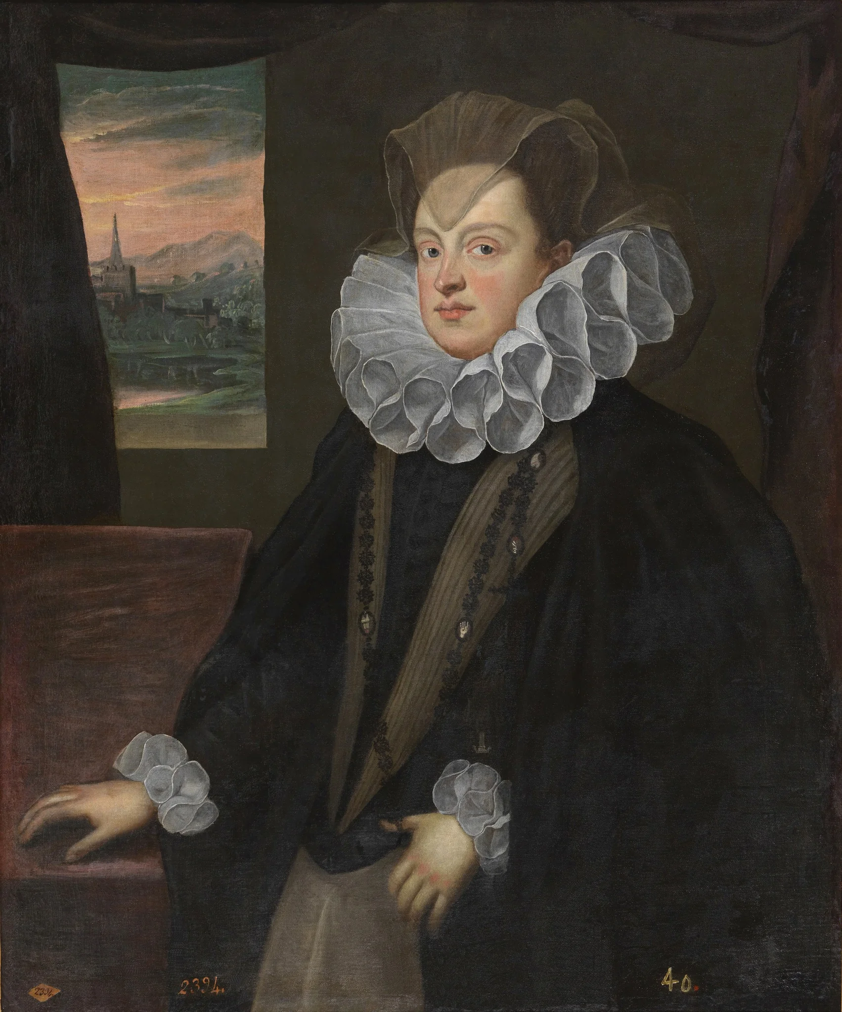 Eleanor de' Medici, Duchess of Mantua, detail