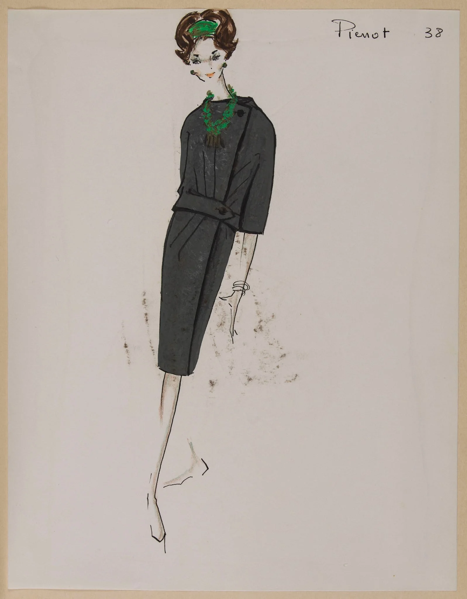 Pierrot, detail