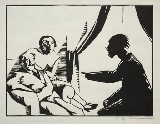 Avec l'internationale, plus d'armies, plus de militaires rien que les guerres civiles, by Hermann-Paul, 1924