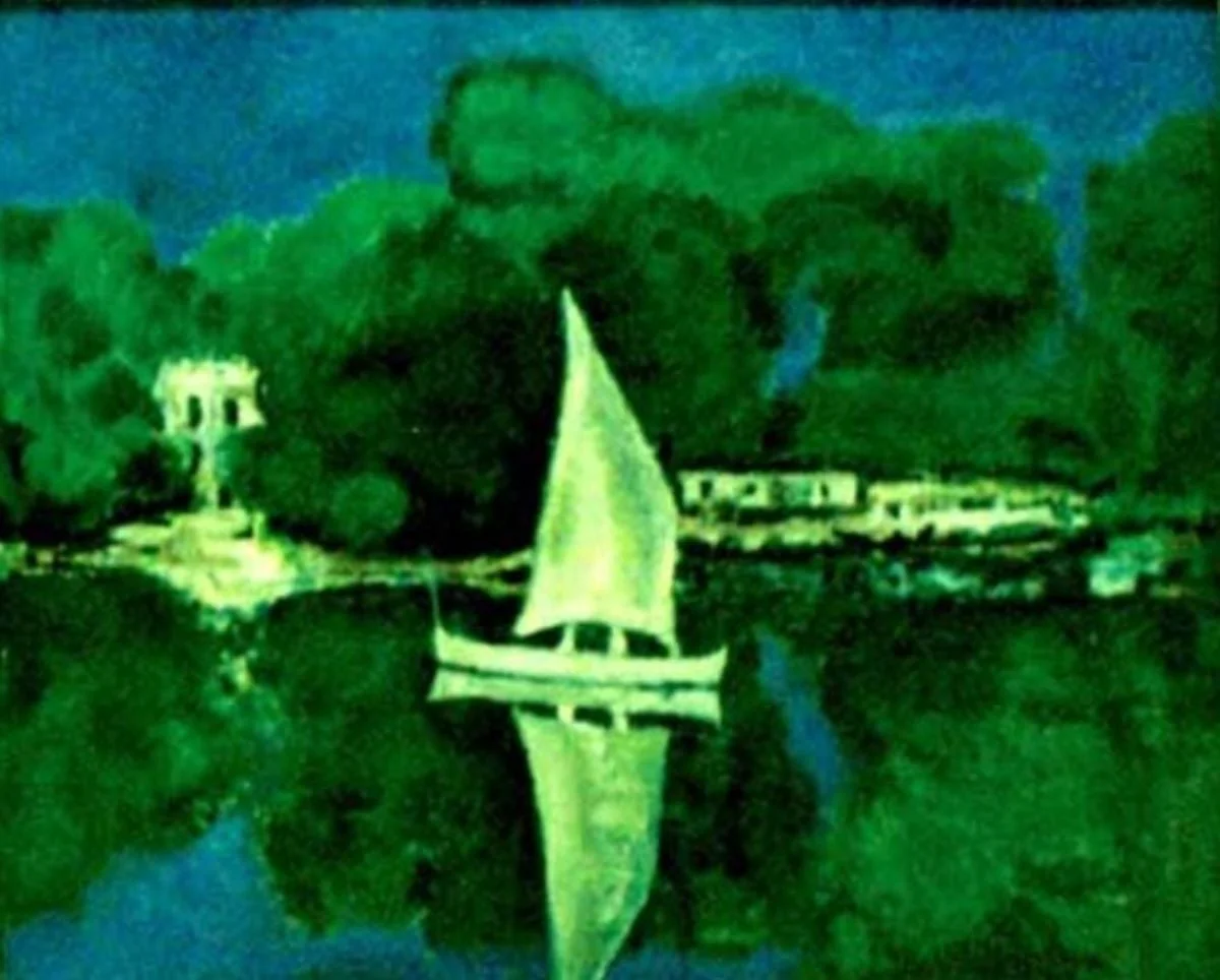 Peisaj la Herăstrău, detail