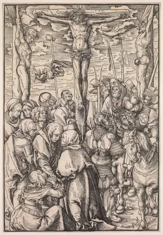 The Passion:  Crucifixion, by Lucas Cranach the Elder, 1509