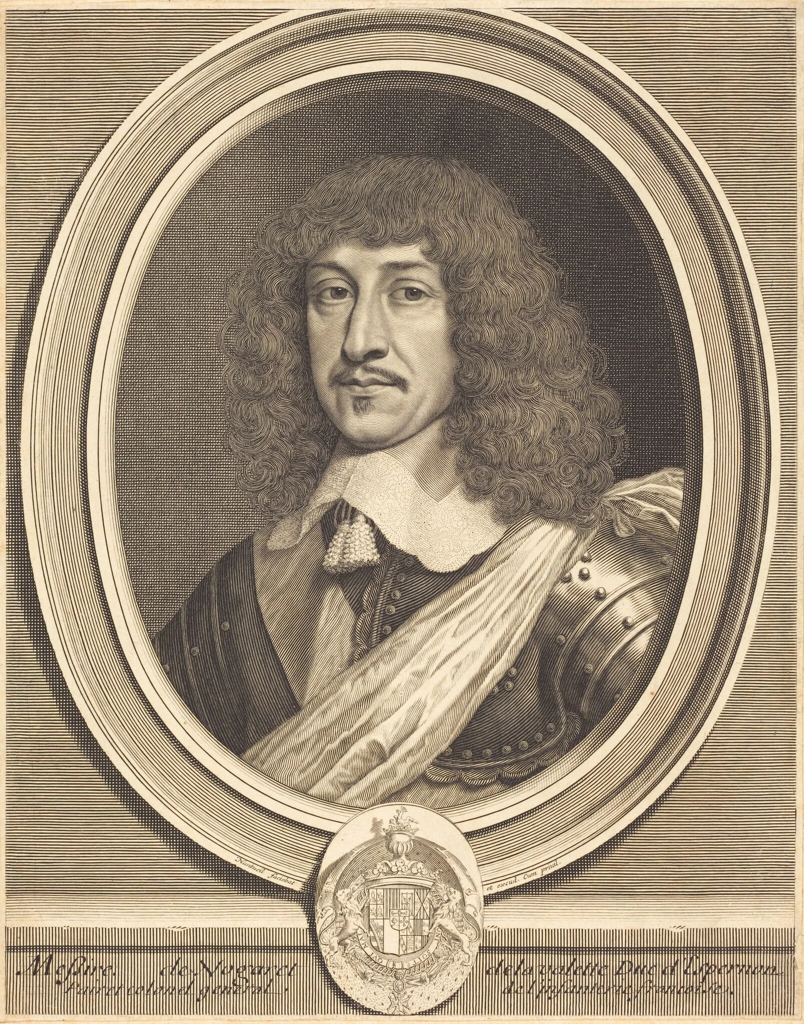 Bernard, Duc d'Epernon, detail
