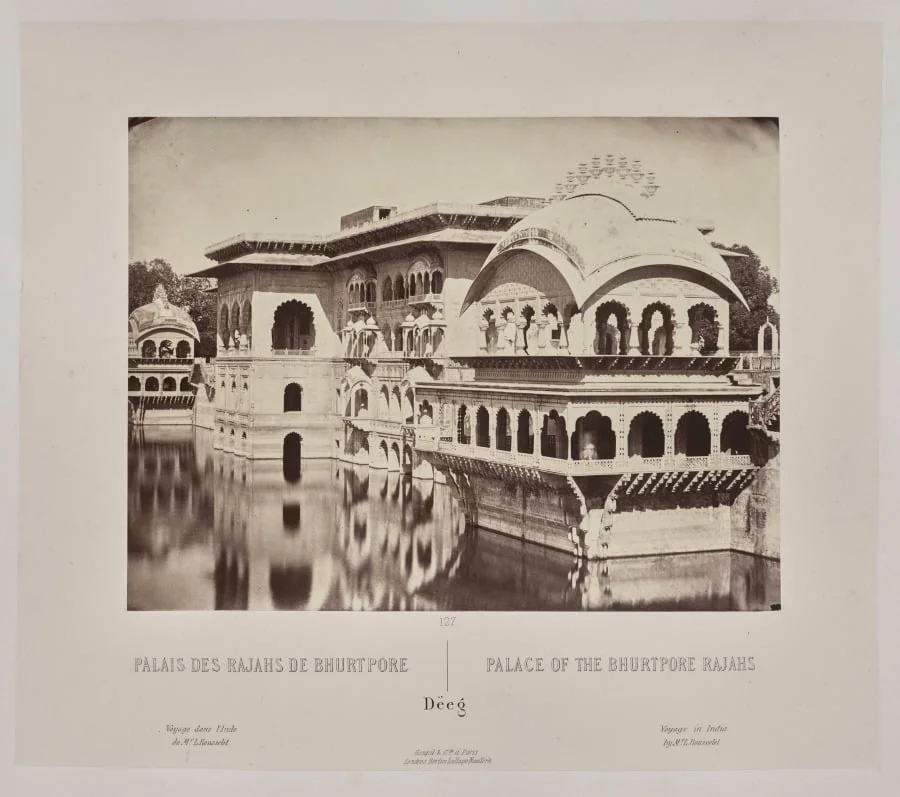 Palace of the Bhurtpore Rajahs, Dëeg, detail