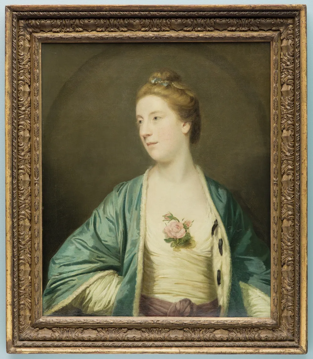 Mrs. Chalmers, by Joshua Reynolds, oil, 1755