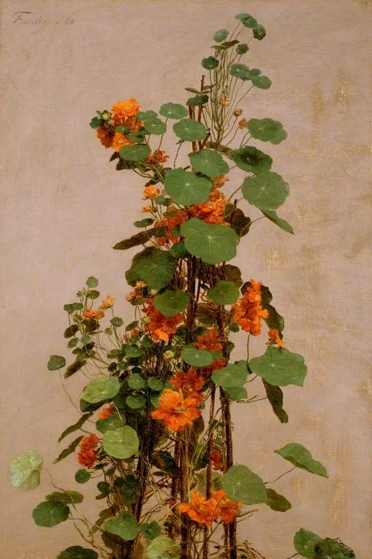 Nasturtiums, detail