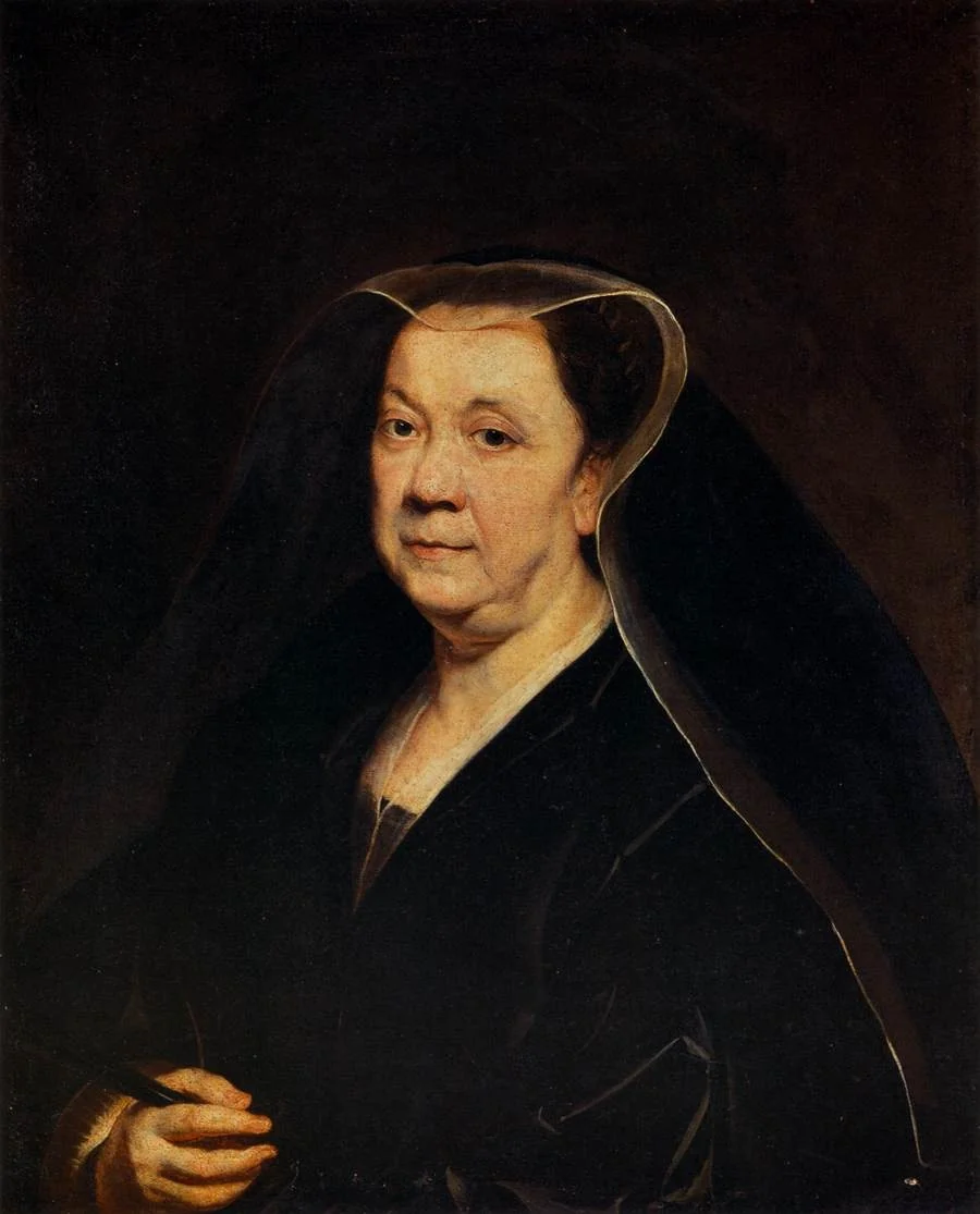 Portrait of a Gentlewoman, detail