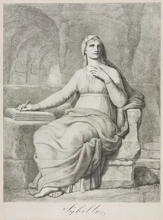 Sybille, by Simon Petrus Klotz, 1803