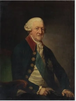 Portrait of James Caulfield, 1st Earl of Charlemont, detail
