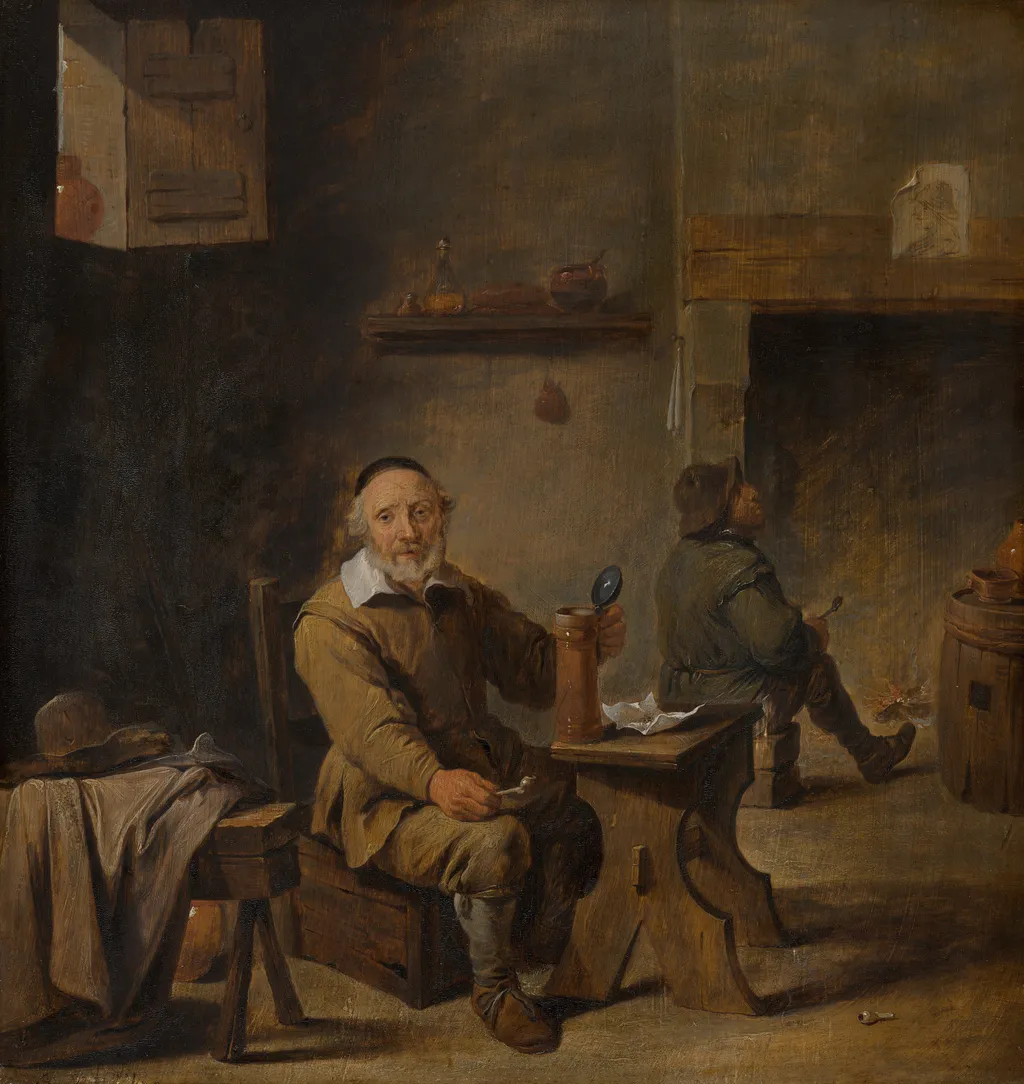 Country Inn, by David Teniers the Younger, oil, 1650