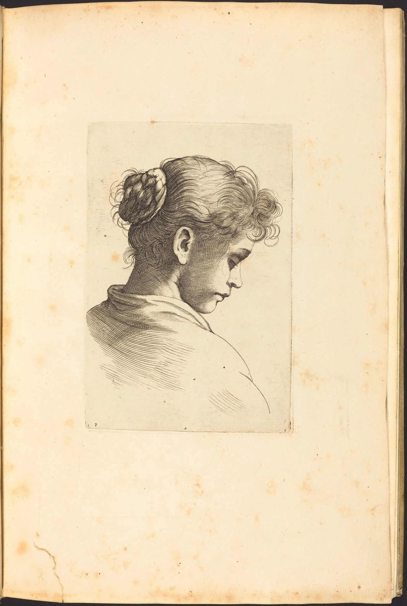 Print from Drawing Book, detail