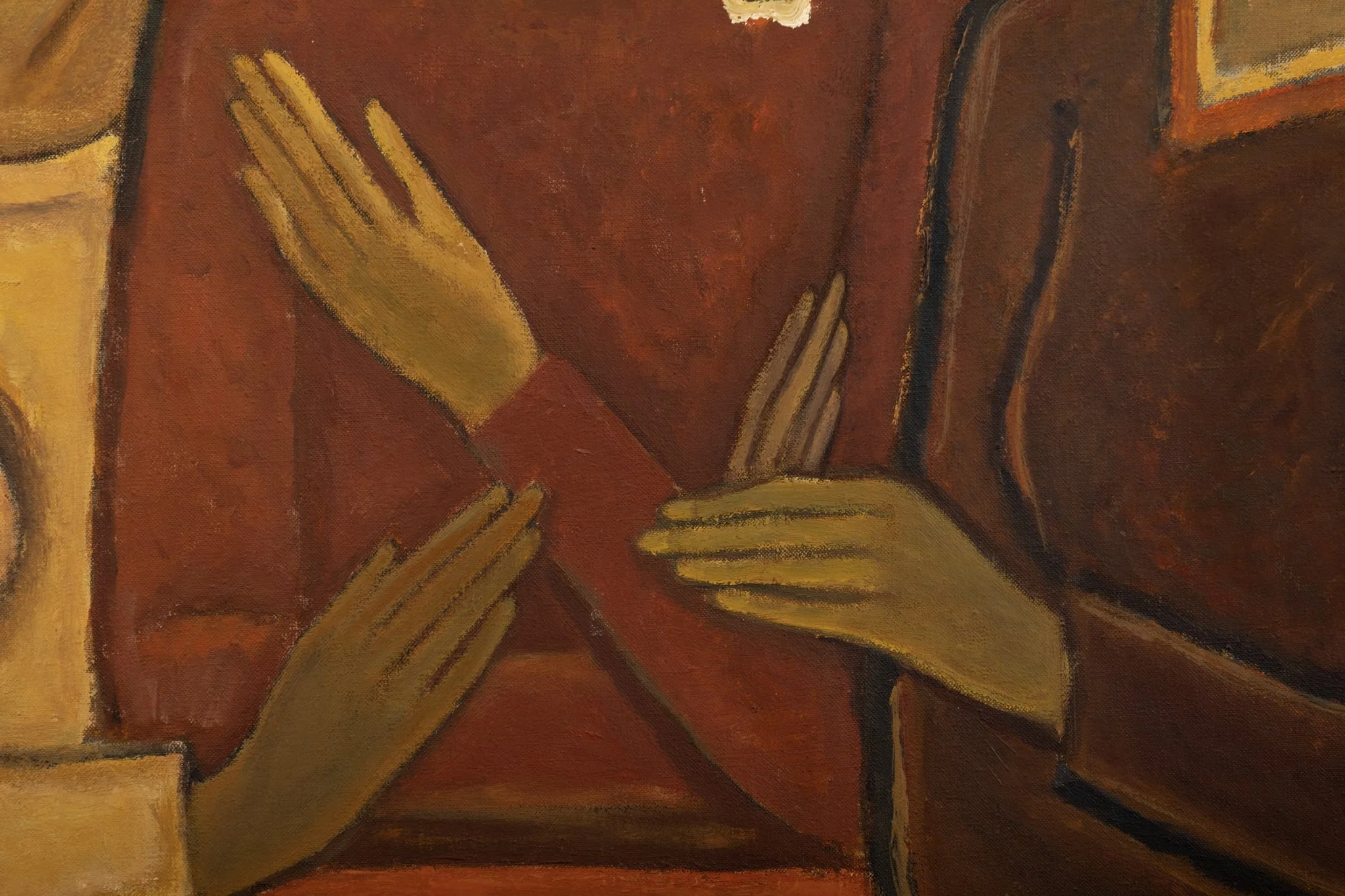 Cele trei fete, detail