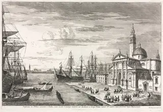 S. Giorgio Maggiore, by Michele Marieschi, 1741