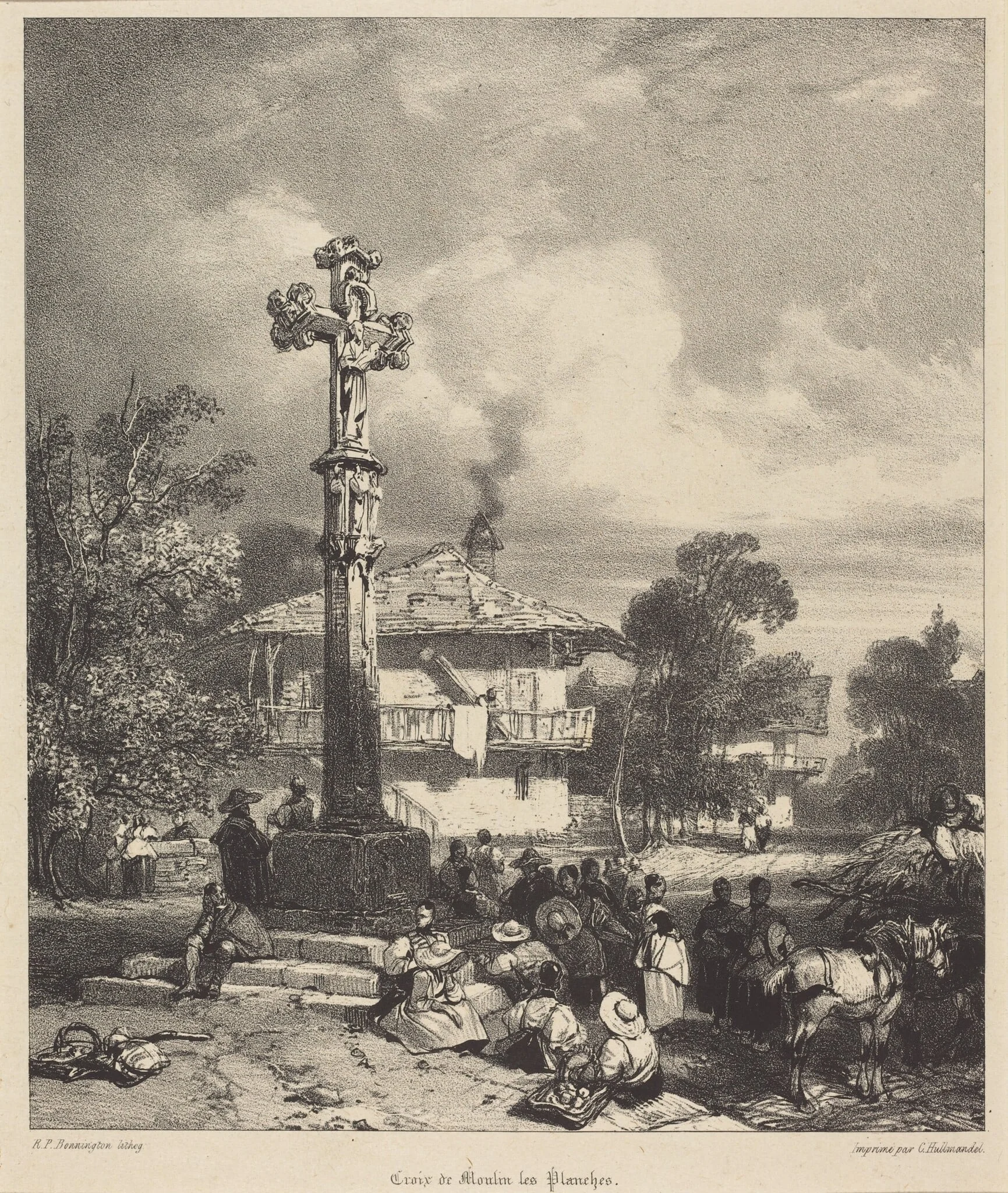 Croix de Moulin-les-Planches, detail