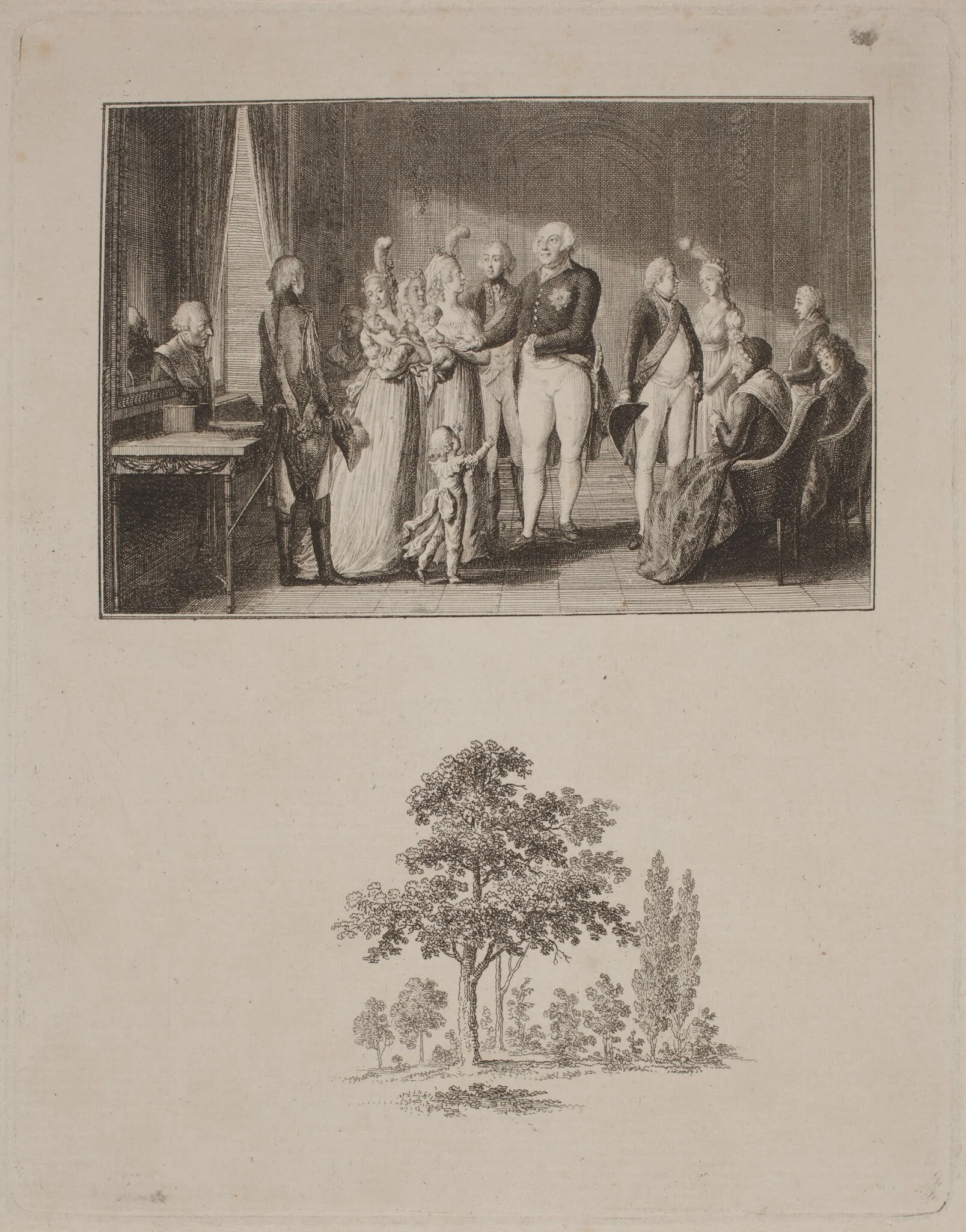 The Prussian Royal Family, detail