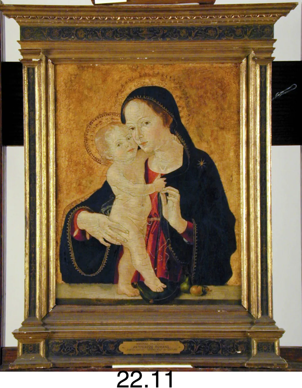 Madonna and Child, by Antoniazzo Romano, unspecified, 1479