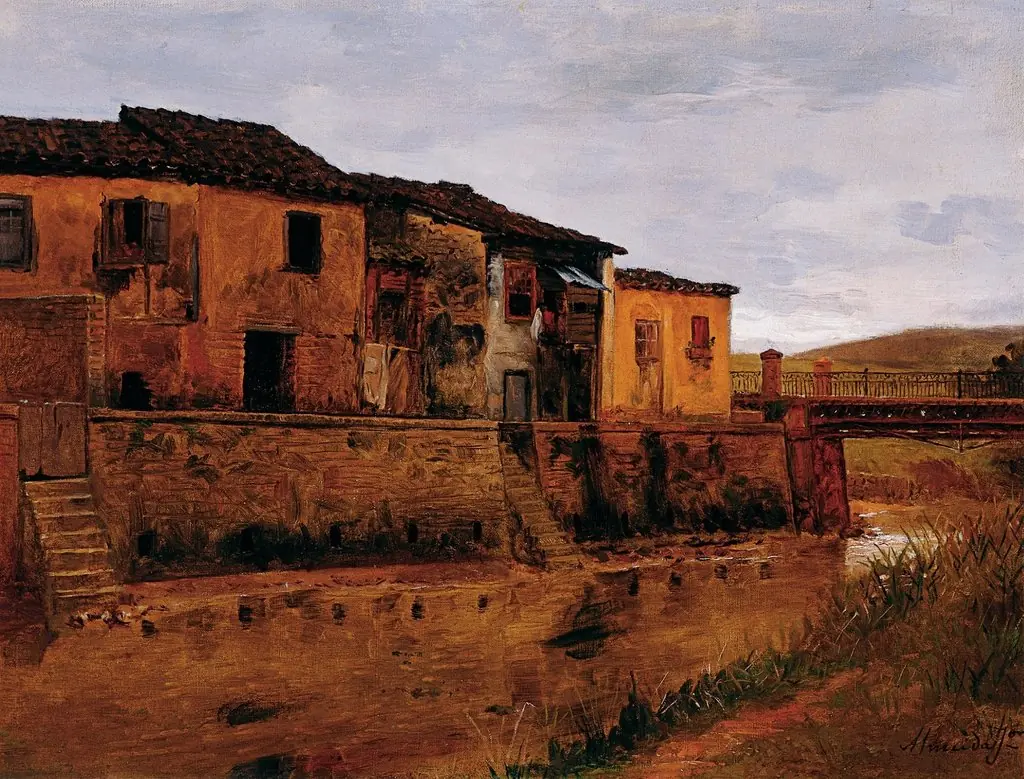 Tabatinguera Bridge, by José Ferraz de Almeida Júnior, oil, 1898