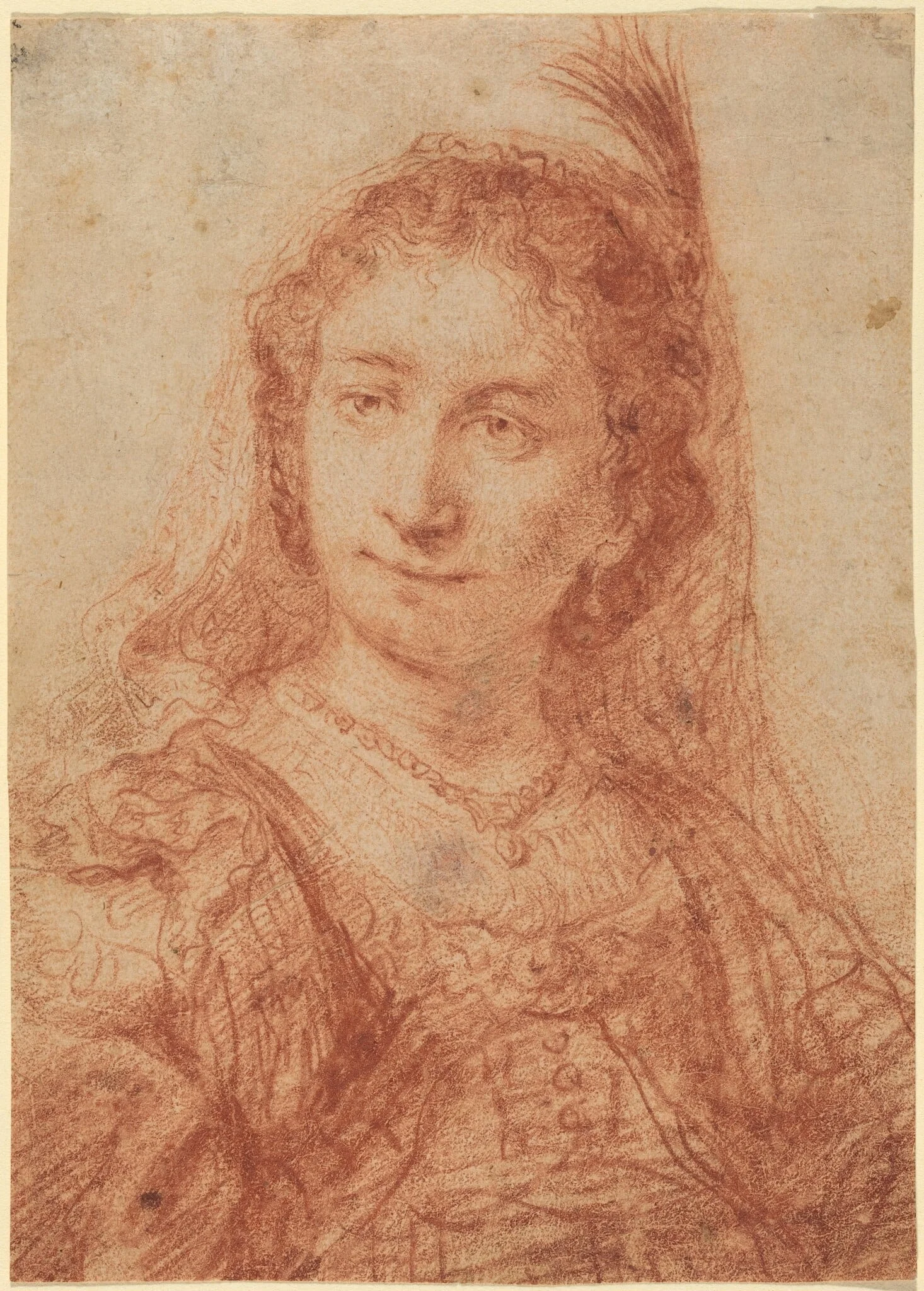 Saskia, detail