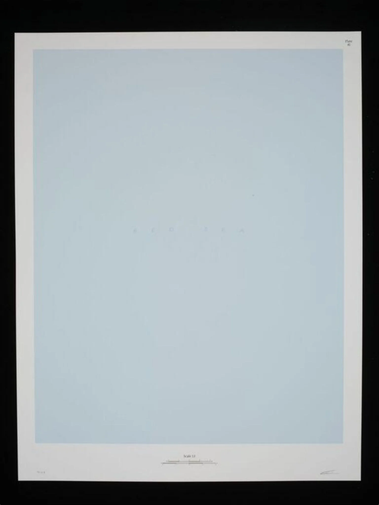 The Seas and Oceans of the World: A Chromatic Excerpt, Quadriptch, detail